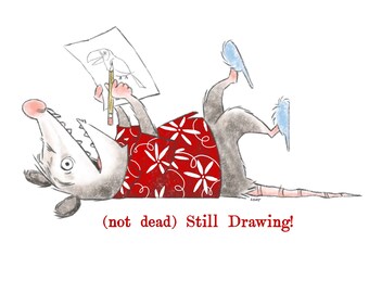 ¡Art'possum no está muerto! Aún dibujando!!! Imprimir