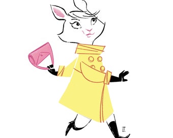 Su propio conejito - Feelin' It Print