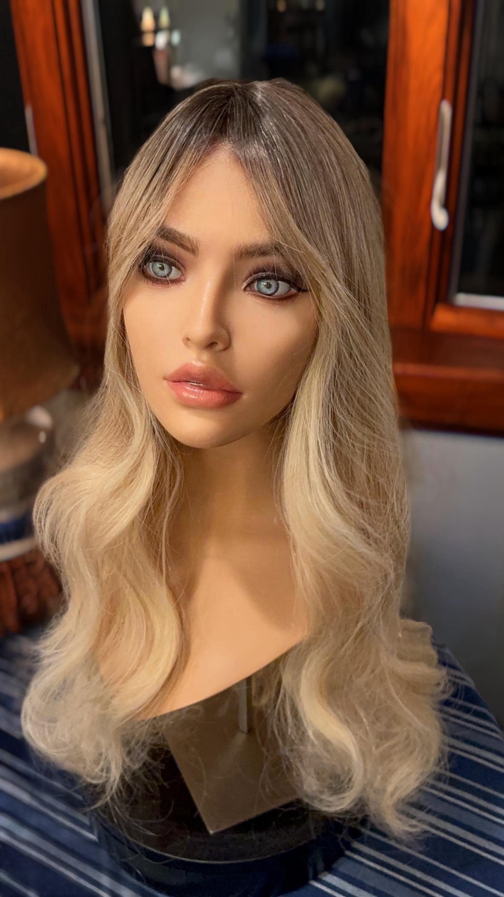 Blonde Beauty Full Wig long bob human wig - 12 main image 2