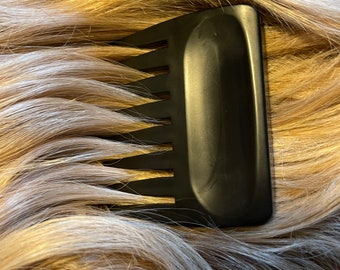 The Only Wide Tooth Comb You Will Ever Need Pocket Purse Wig Comb Wide Sturdy Safe For Wigs Curly Girl Approved Detangling