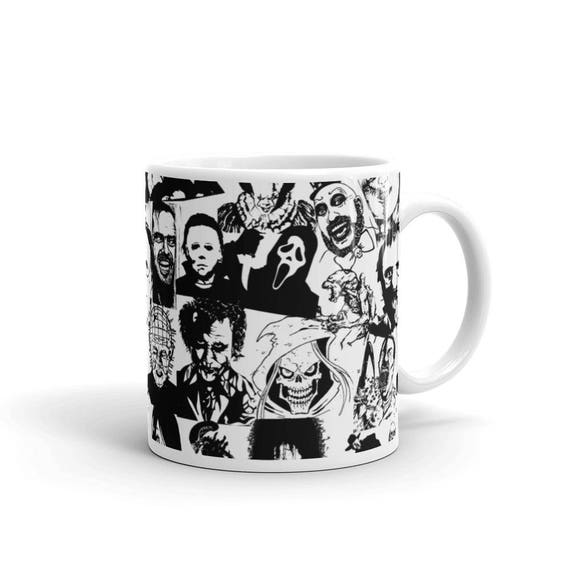 Horror Film Mug Custom Mug Scary film Mug Unique Mug Cool Etsy