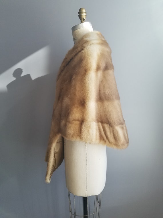 VINTAGE LUXE CANADIAN Mink Fur Stole - image 3