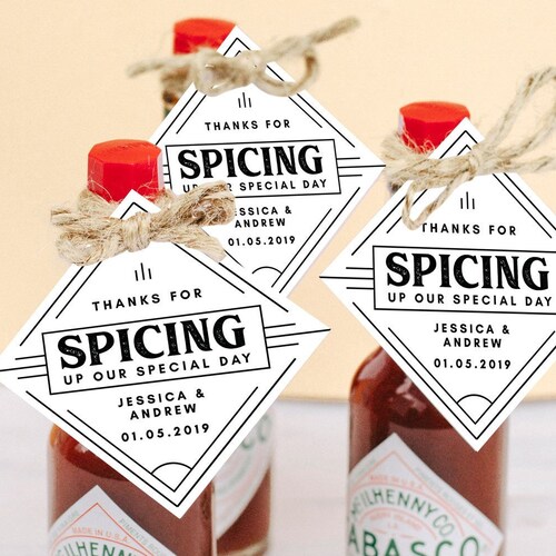 Wedding Tag Favor Tags Printable Tags Gift Tags 2x2 - Etsy