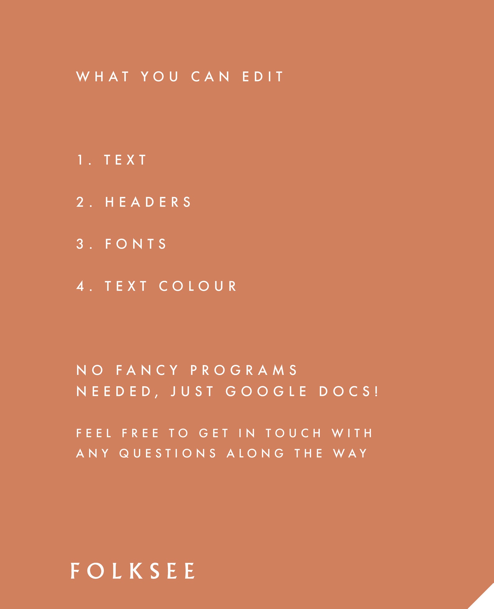Resume Template Google Docs Resume Template Minimal CV Etsy