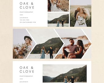 Minimal Facebook Cover Template - Facebook Banner - Facebook Timeline Cover Template - Facebook Template - PSD Template