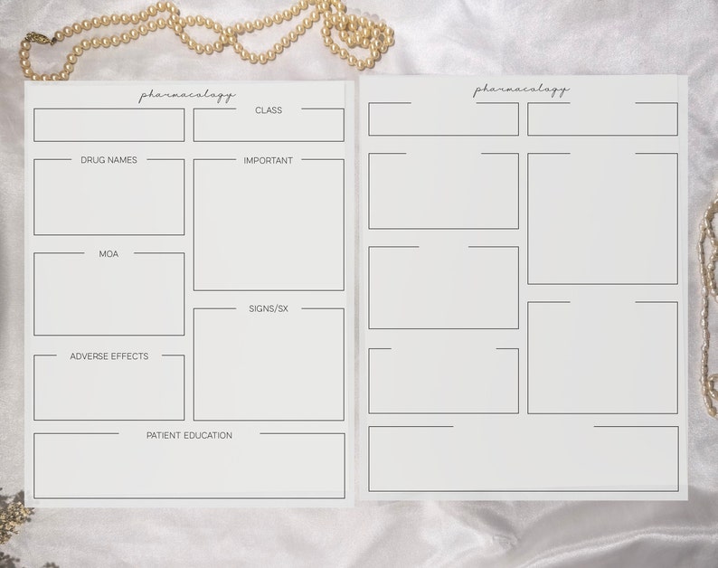 Pharmacology Medication Template Nursing Student Printable Concept Map Pharmacology Medication Template Nursing Student Printable Concept Map