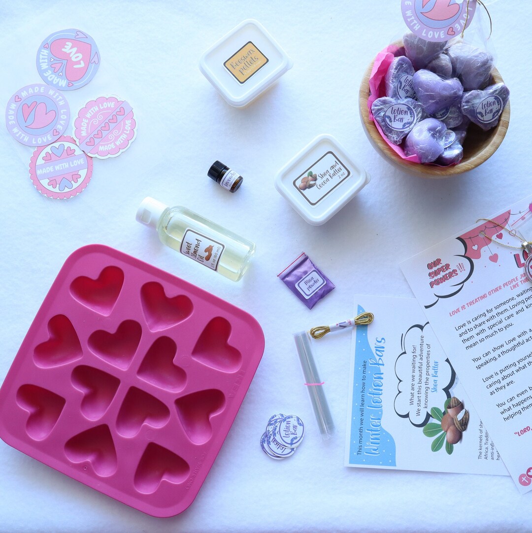 Make Your Own Lotion Bars With Natural Ingredients DIY Lotion Etsy