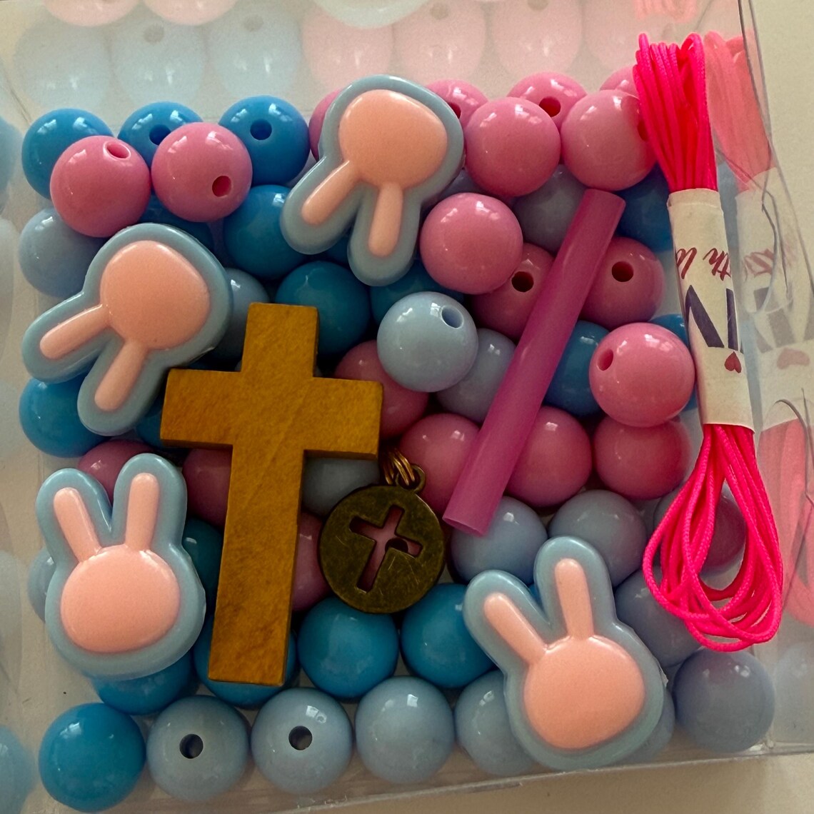 Ultron Catholic Rabbit Rosary Making Kit Bunny. Rabbit | Kids DIY Craft | Catholic Crafts - Etsy