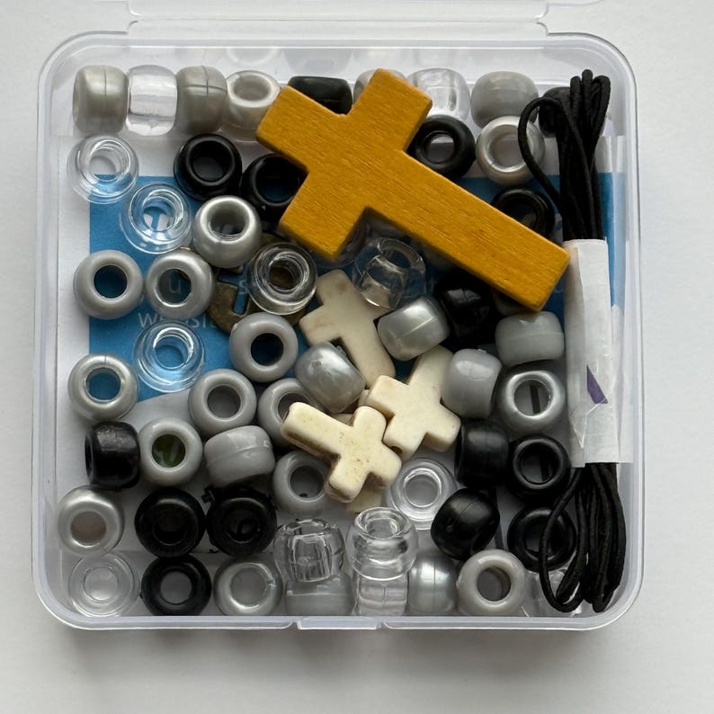 Army Rosary Making Kit | First Communion Crafts, Kids Prayer Beads Camo ...