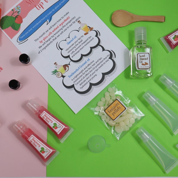 Diy Lip Balm Kit Etsy