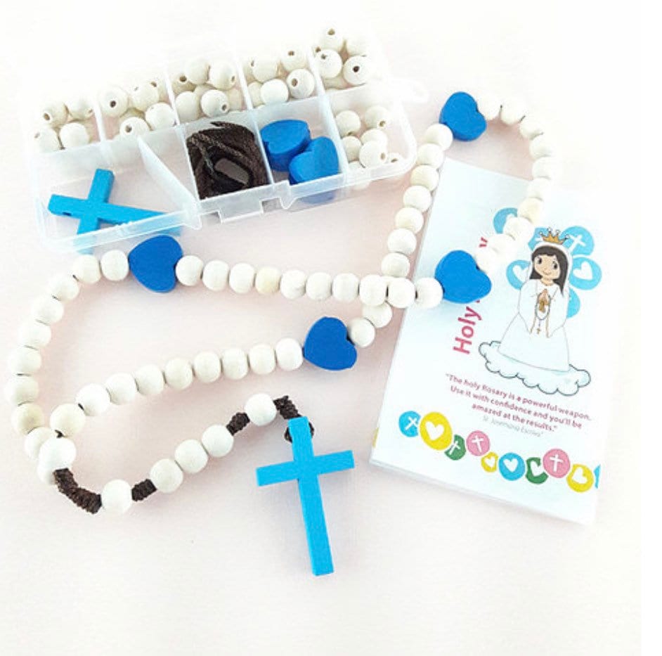 Rosary Making Kit Craft Kit Rosary Making Supplies Etsy UK