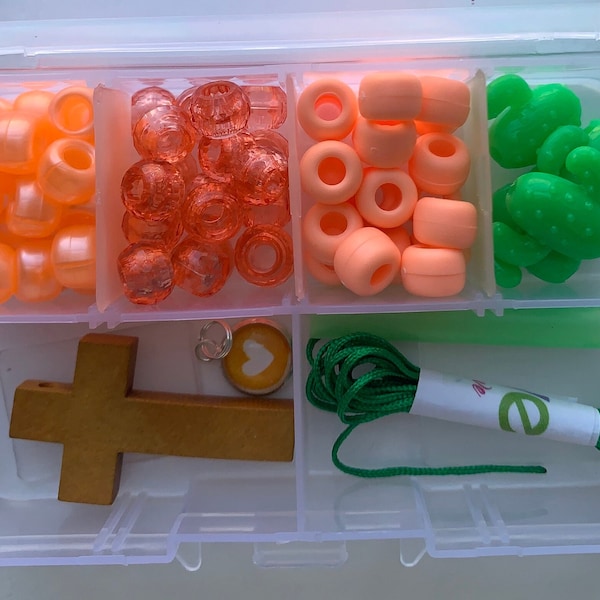 Cactus Rosary making kit | Catholic crafts | DIY, Prayer Beads, Rosary