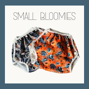 Small Bloomies Nappy Wrap, Cloth Nappy, Reusbale Nappy, Handmade Nappy, Nappy Cover, PUL Wrap