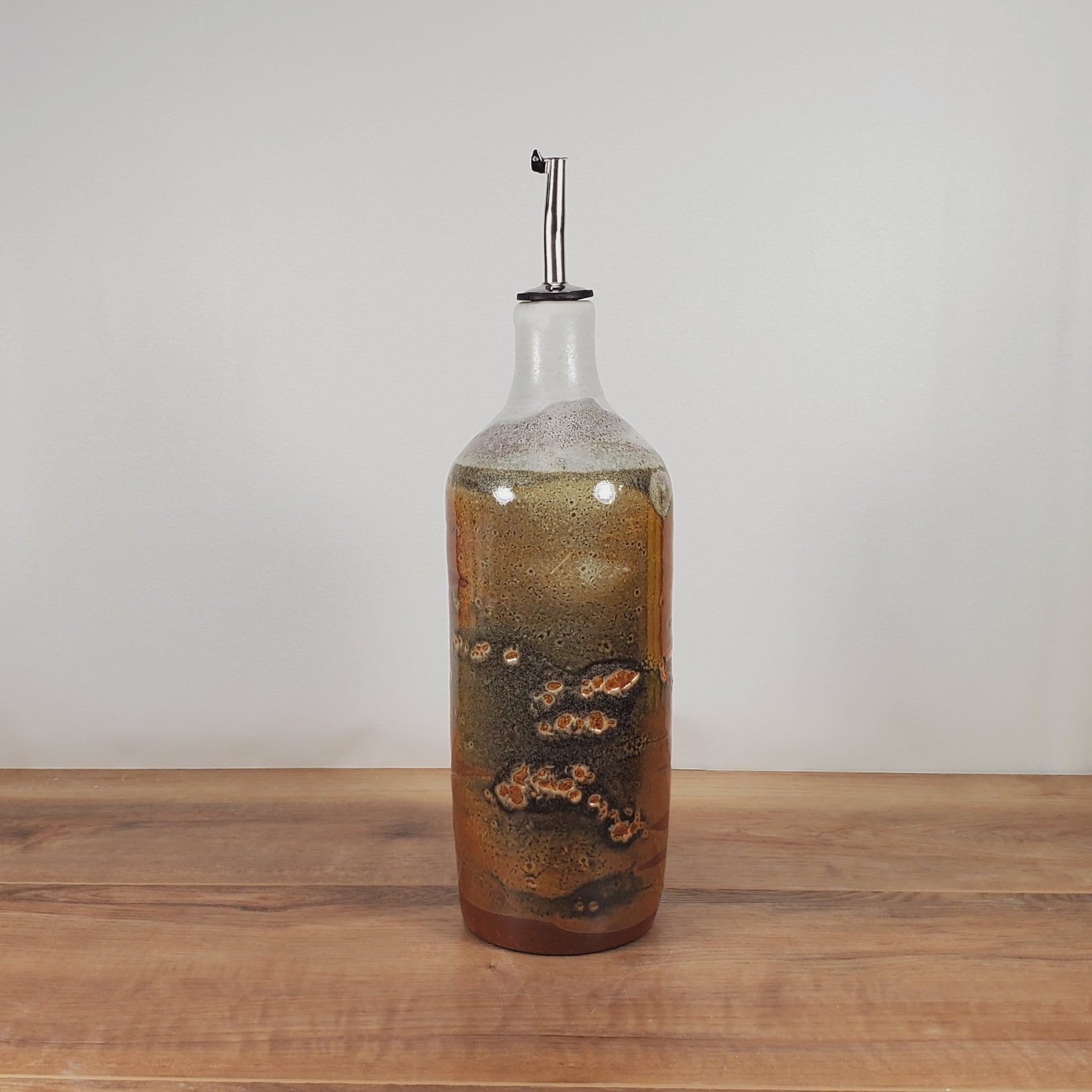 Ceramic Cruet Ceramic Oil Bottle Oil Cruet Olive Oil Etsy