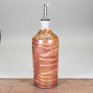 Olive Oil Bottle, Rustic, Wood-Fired