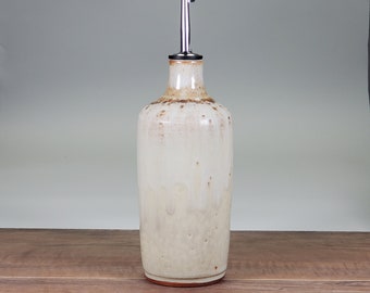 Olive Oil Bottle, Rustic, Wood-Fired