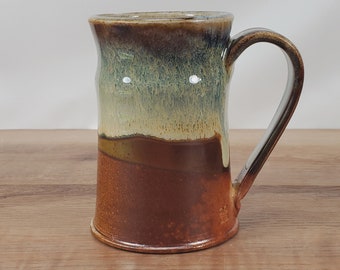 Tankard, Tankard Mug, Beer Tankard, Coffee Mug Pottery, Handmade Coffee Mug, Coffee Lover Gift, Stoneware Mug, Ceramic Mug, 16oz Mug
