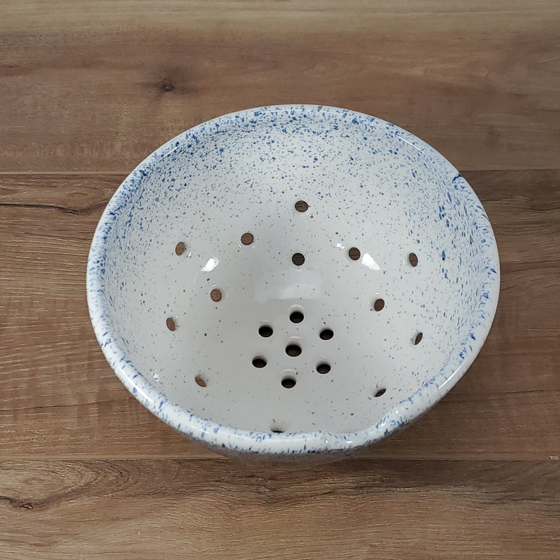 Colander Berry Bowl Berry Bowl Pottery Ceramic Berry Bowl Etsy