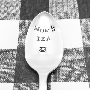Unique Gift Coffee Spoon Mom Spoon Coffee Gift Vintage Vintage Spoon Hand Stamped Spoon Mom Gift I'm A MOMster Before COFFEE