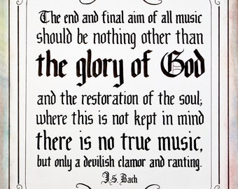 Bach Music Quote