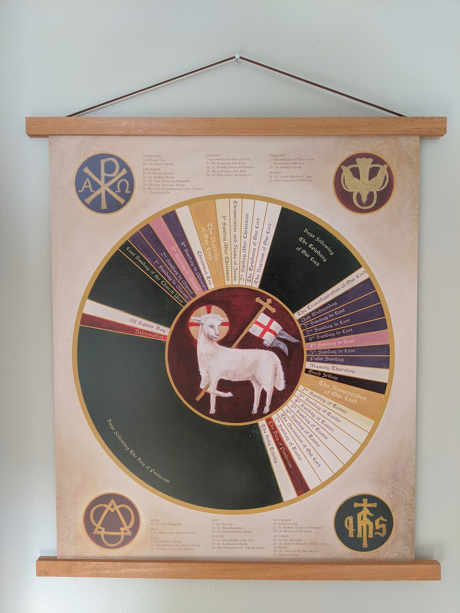 THREE YEAR Lectionary Liturgical Calendar Etsy