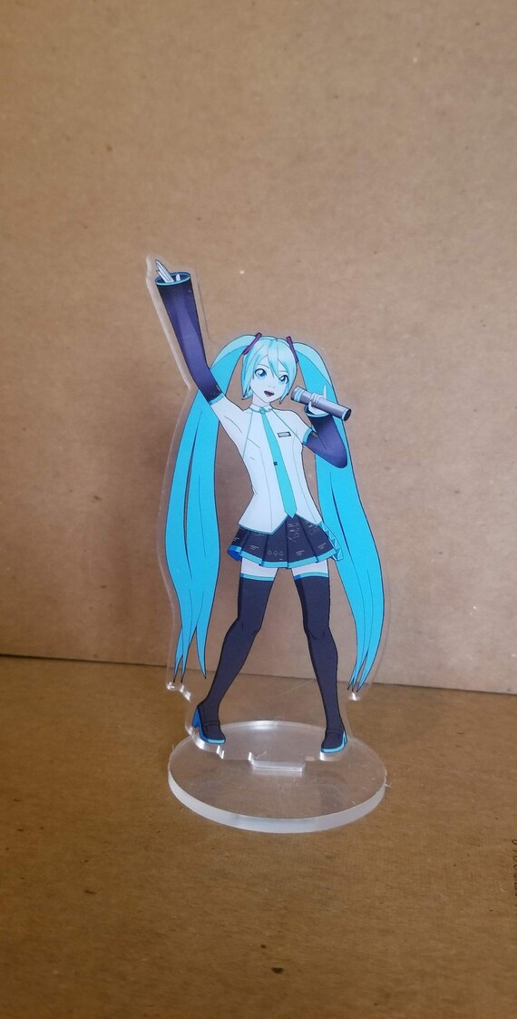 Hatsune Miku Acrylic Stand 2 Etsy
