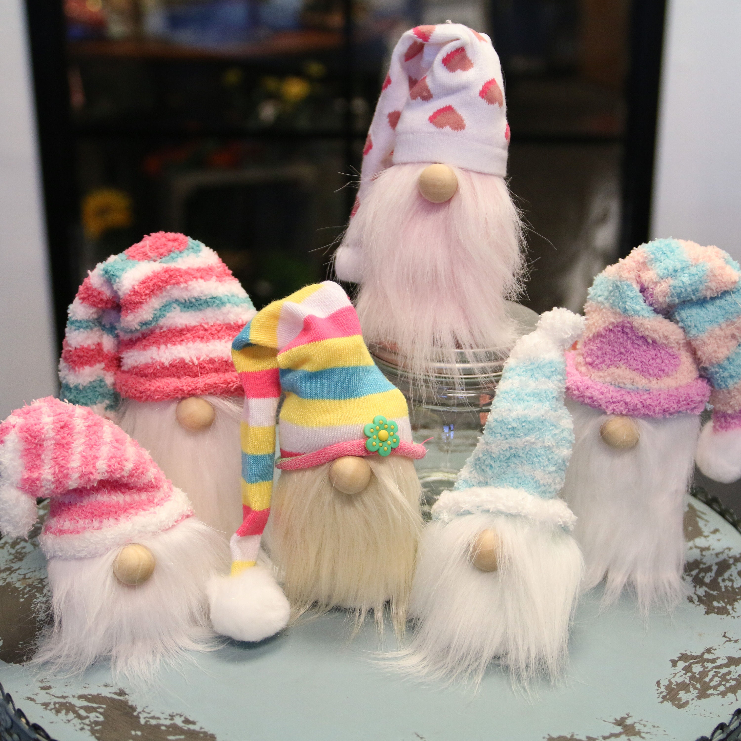plush spring gnomes