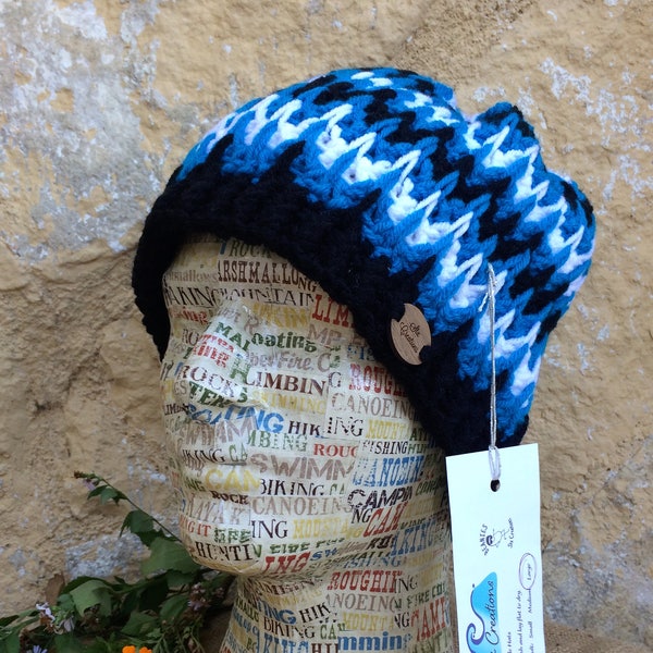 Mens Blue Mountain Winter Hat