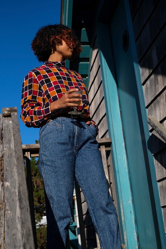 1990's High Waist Denim by Calamity Jeans - Waist: