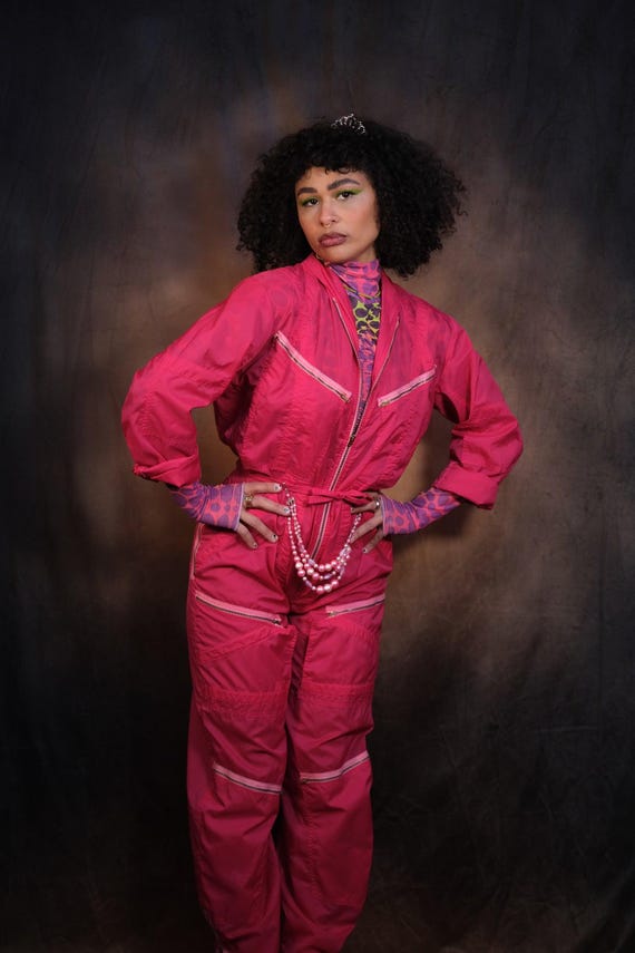 Vintage 1980s pink jumpsuit - Gem Vintage 1980s pink jumpsuit - Gem