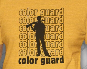 Color Guard Rifle Male, Winter Guard Shirt, Rifle Line Shirt, Guard Member Gift, Guard Mom Shirt, Guard Dad Shirt, Female Guard Shirt