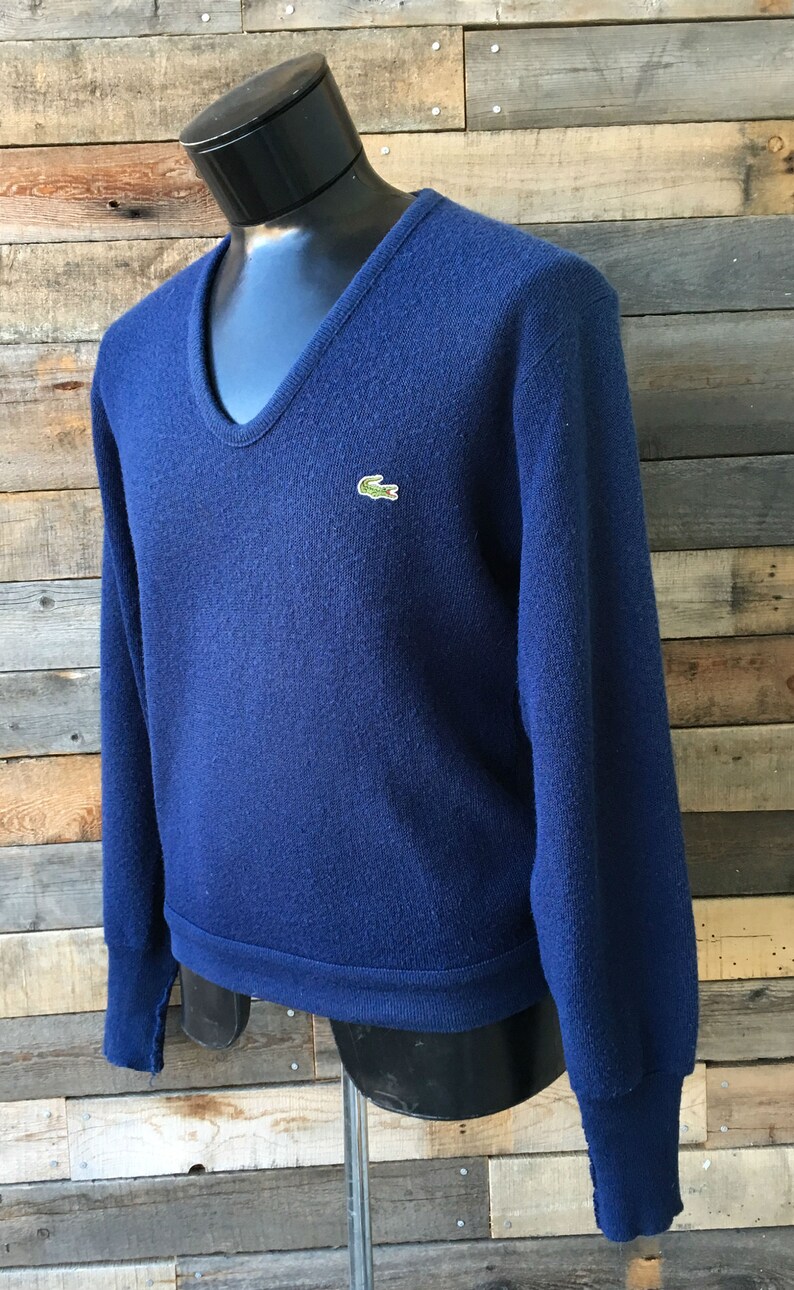 Vintage 1980's Blue Izod Lacoste Soft Acrylic Pullover | Etsy