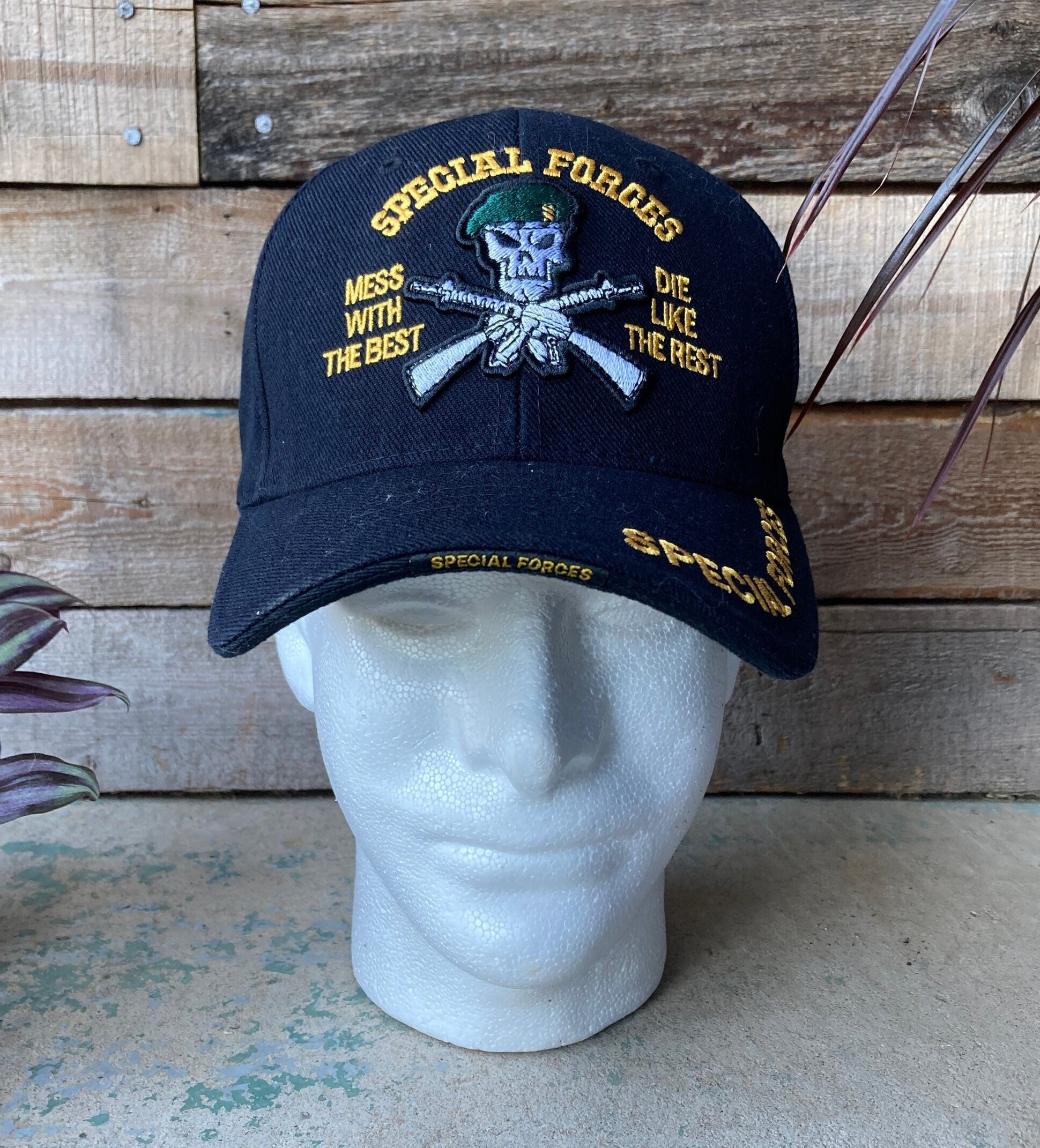 Green Beret Men's Ball Cap 
