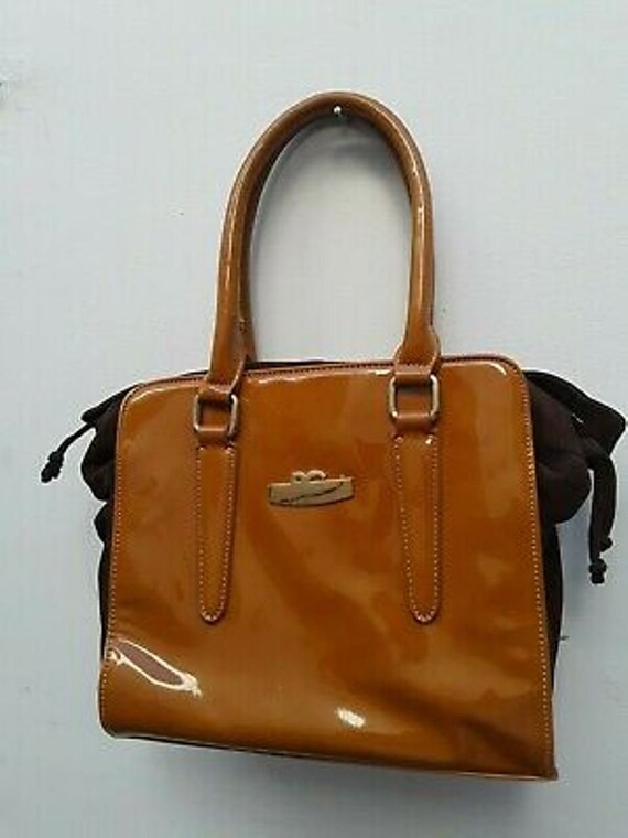 Romeo Gigli Milano vintage 90s brown fabric and le