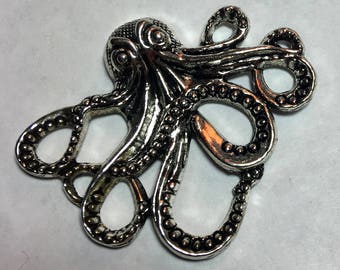 Silver Octopus Needle Minder
