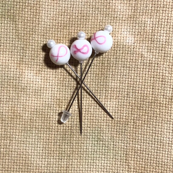 Breast Cancer Awareness Think Pink 1 Inch Buttons Flat//Pin//Magnet//Lapel Set of 5