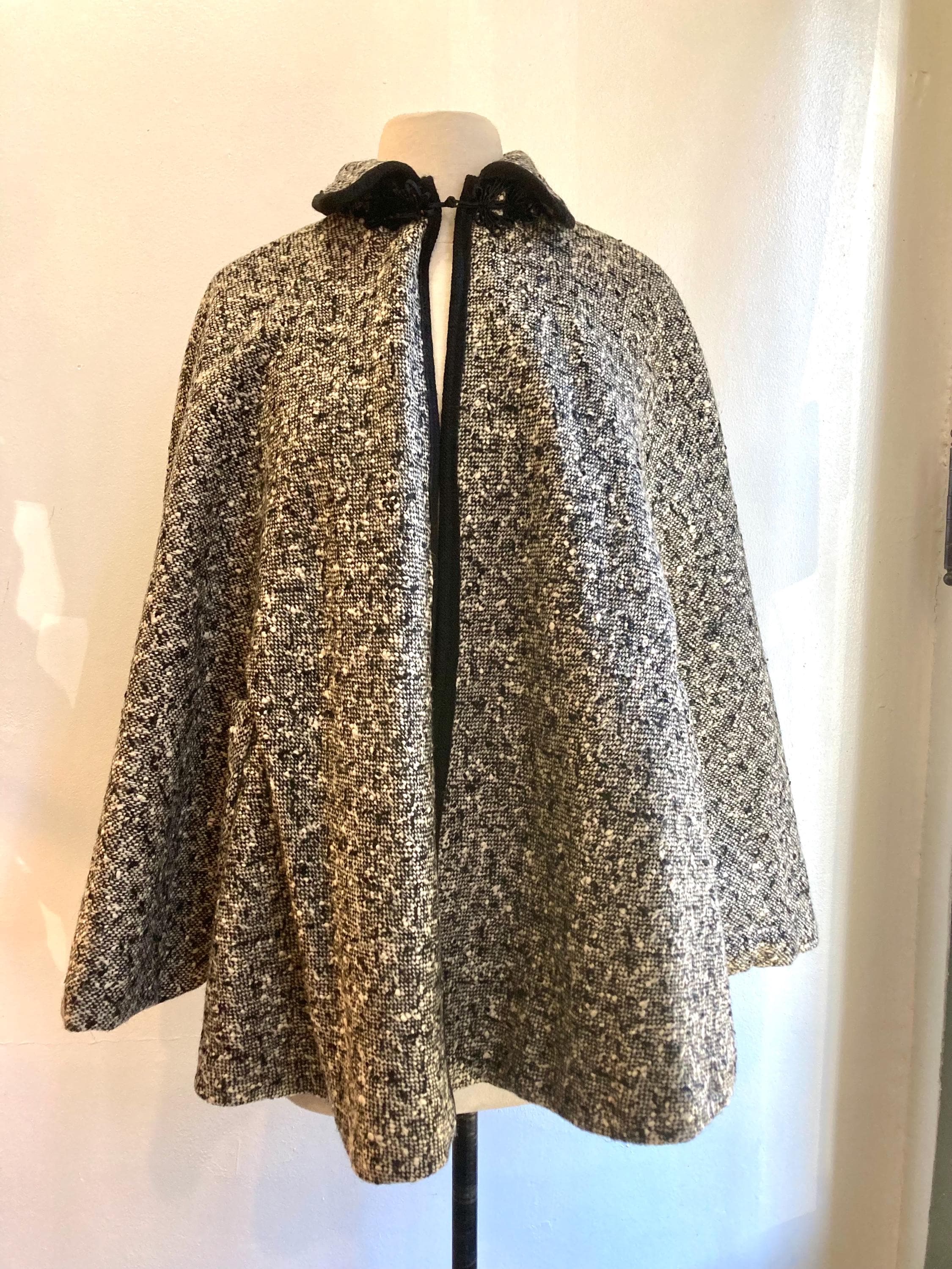 Vintage Harris Tweed Cape - Etsy
