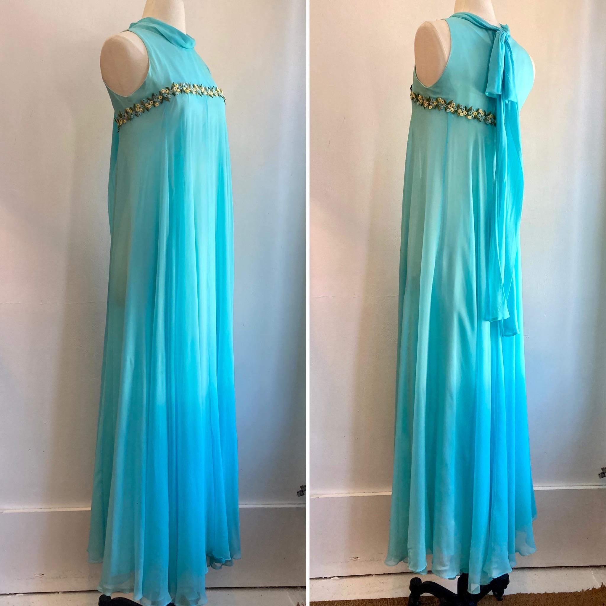 Chloe Silk Dress - Etsy