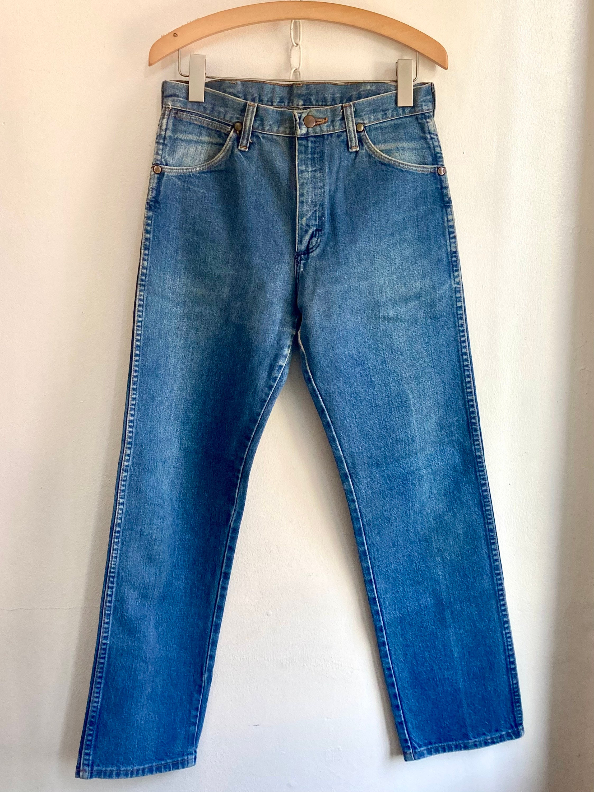 Vintage 70s WRANGLER Boyfriend Jeans / Cotton / Made in USA / - Etsy
