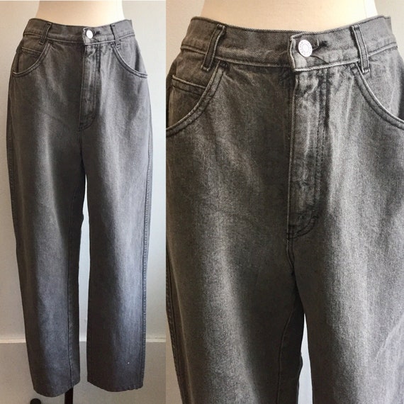 80's Vintage CALVIN KLEIN Jeans / PAISLEY Soft Gray Wash / - Etsy