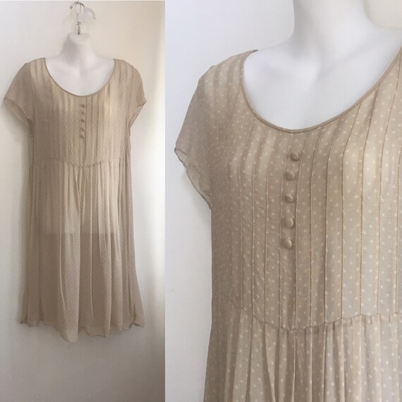 sheer babydoll dress