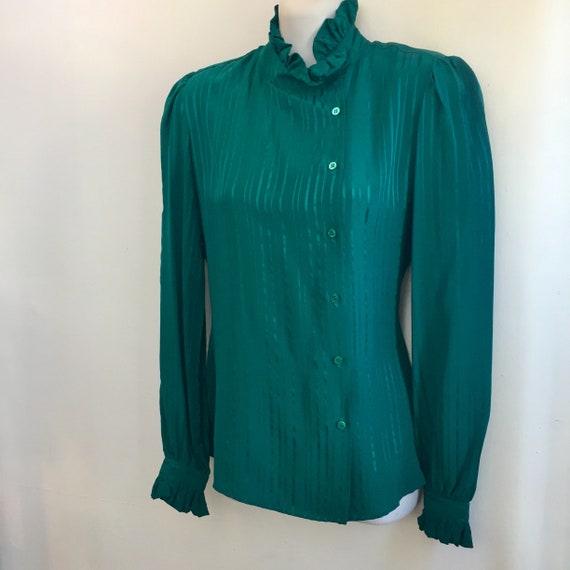 Vintage Nordstrom 70's 80's Does Victorian SILK SE