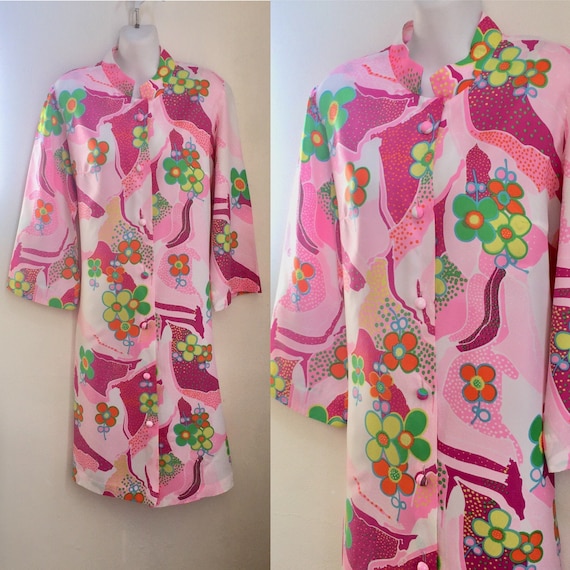 flower dressing gown