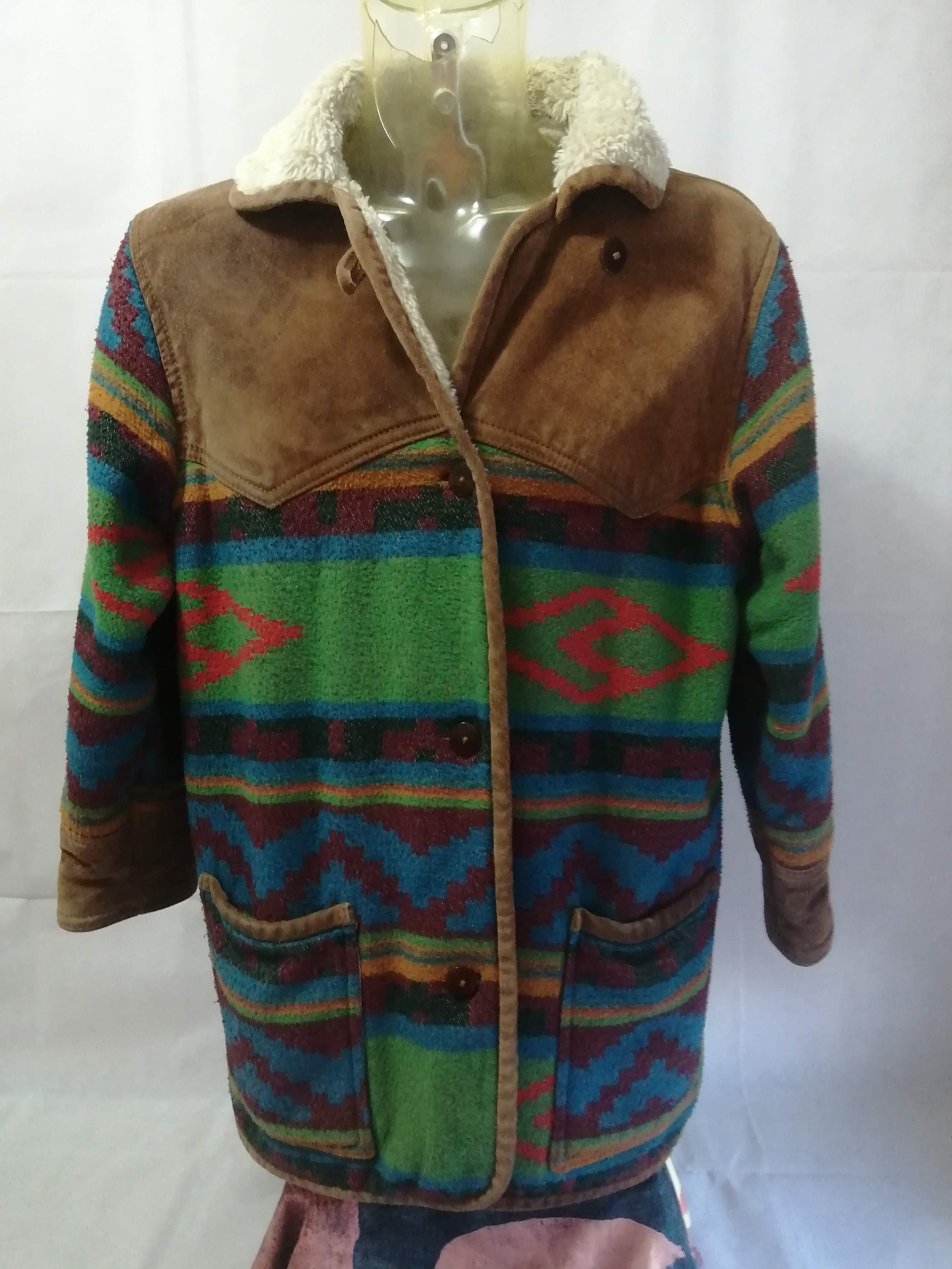 Indian Blanket Jacket Etsy