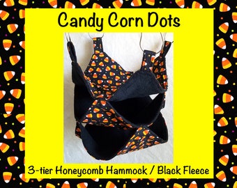 Halloween Candy Corn Honeycomb Rat Hammock