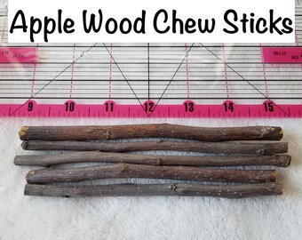 Apple Wood Chew Sticks for Rats and other small mammals