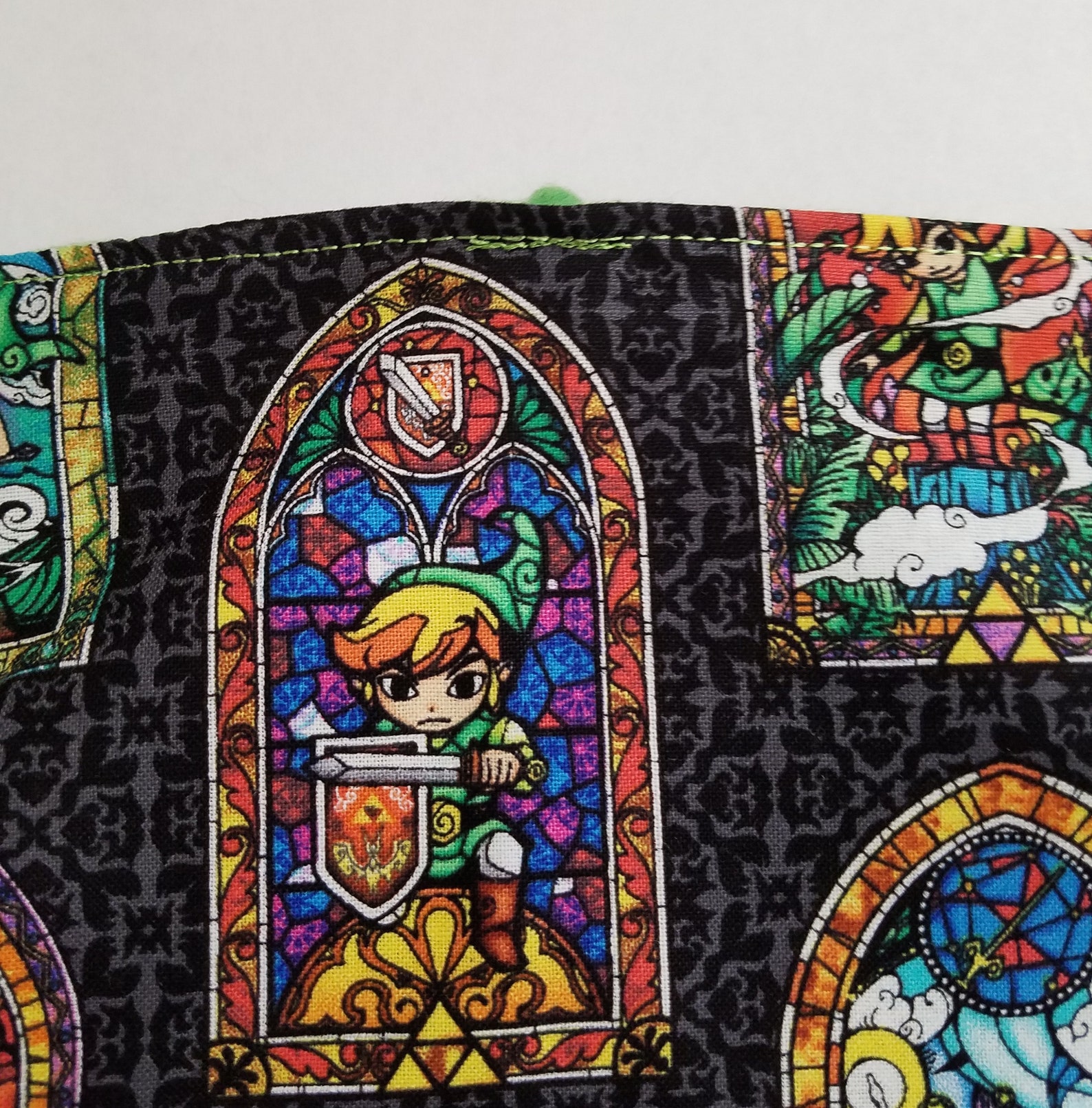 Zelda Stained Glass 2tier Hammock With Green Etsy