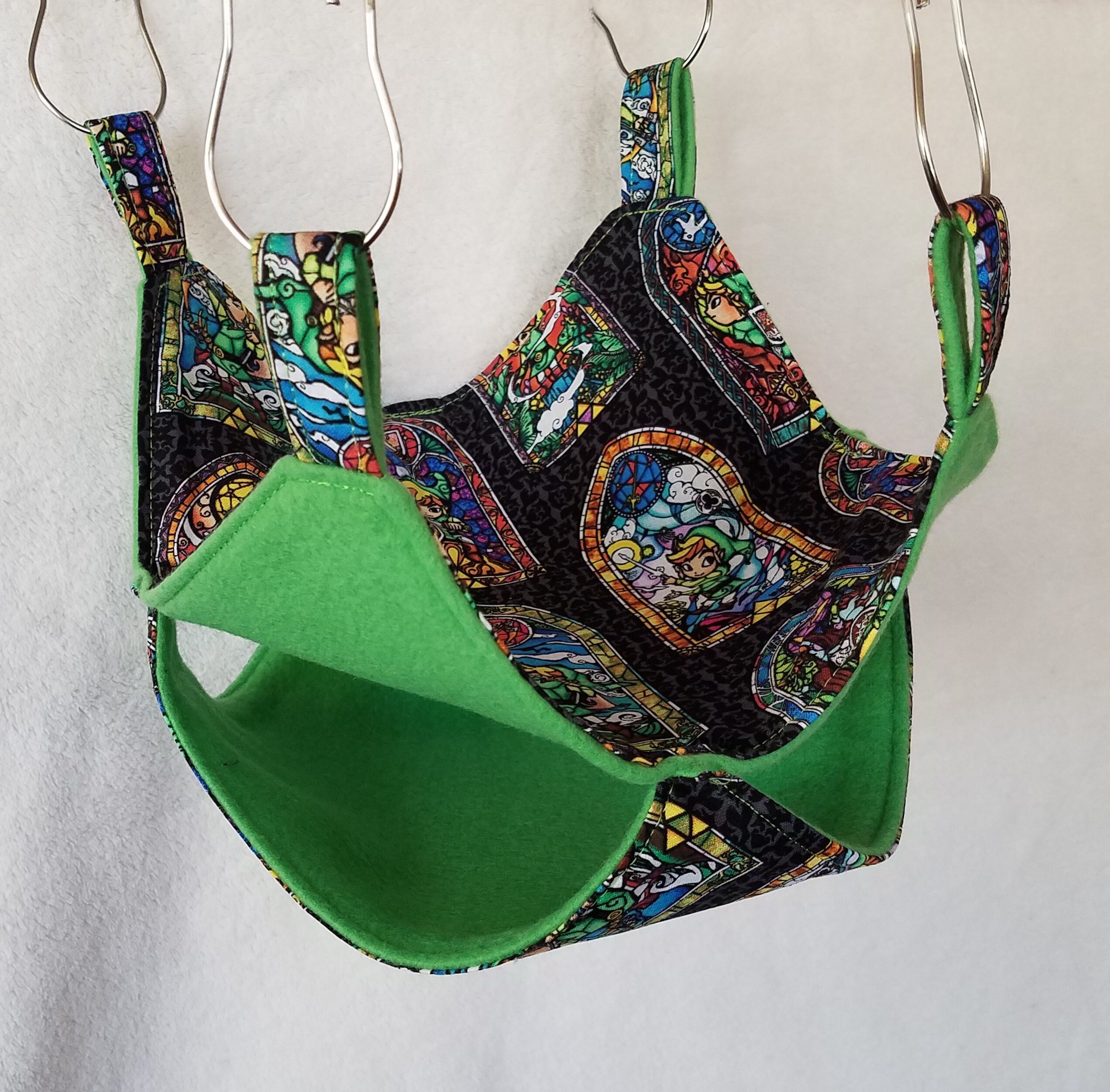 Zelda Stained Glass 2tier Hammock With Green Etsy