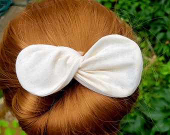 Chic Off White Chignon Maker: Easy Hair Bun Tool