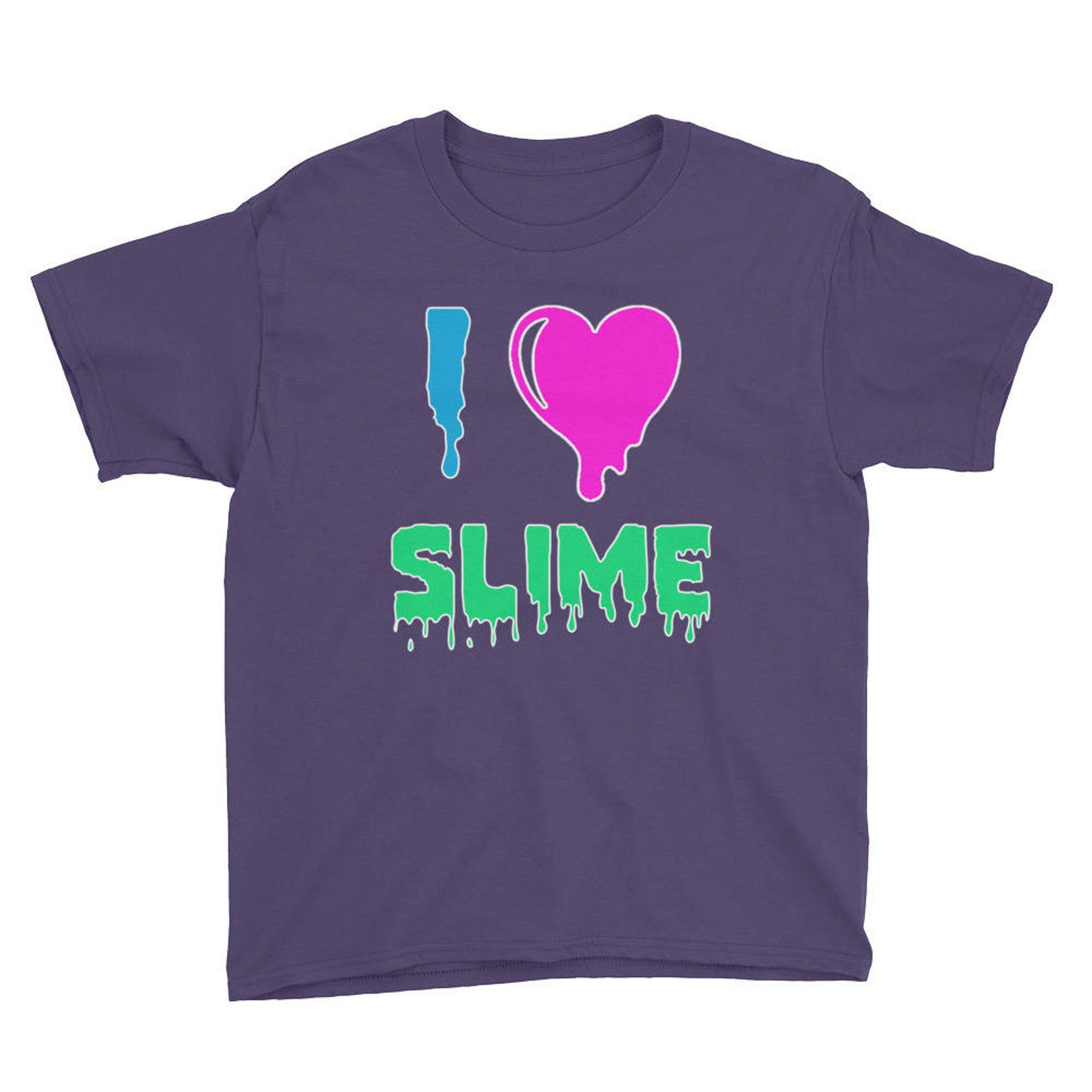 I LOVE SLIME Youth Tshirt, Slime Shirt, Slime Tshirt, Slime Maker
